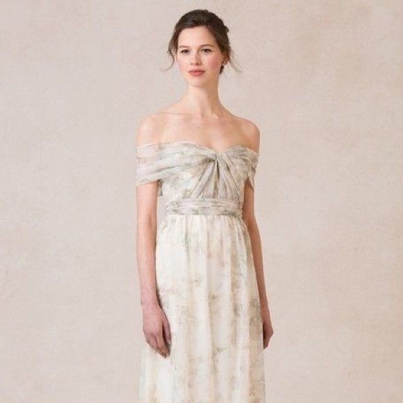 Anthropologie Dresses & Skirts - Anthro Jenny Yoo Nyla Floral Convertible Dress